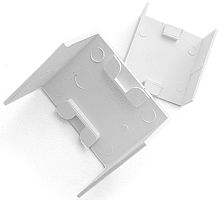 Накладка на стык для кабель-канала Промрукав 40x40мм белый картинка